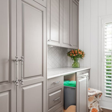 Mudroom and Butler's Pantry - Versatile & Function is key