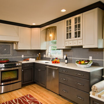 Multi Colored Kitchen