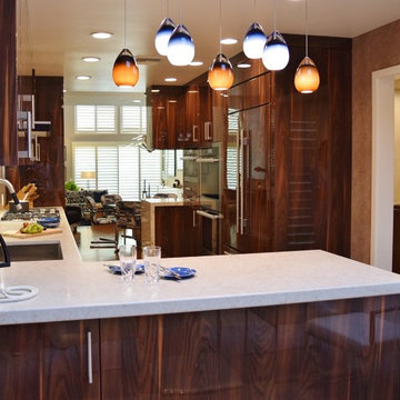 My Contemporary Kitchen, Dining and Living Room Remodel in Marina Del Rey