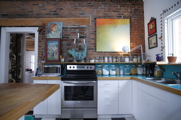 Eclectic Kitchen by Esther Hershcovich