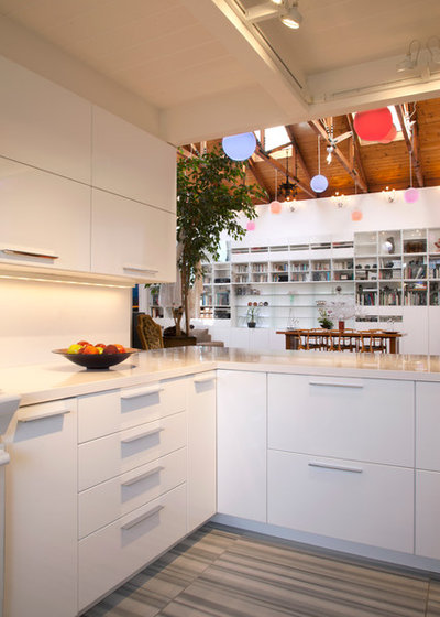 Contemporary Kitchen by Margot Hartford Photography