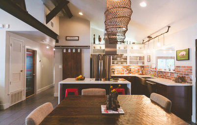 My Houzz: Modern Industrial Style for a DIY Update in Austin