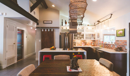 My Houzz: Modern Industrial Style for a DIY Update in Austin