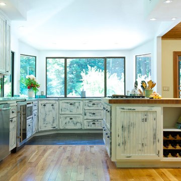 My Houzz: A Farmhouse-Style Getaway in the Santa Cruz Mountains