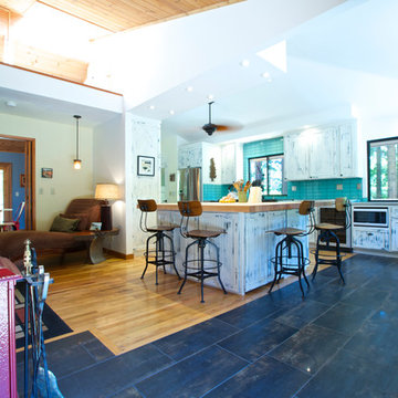 My Houzz: A Farmhouse-Style Getaway in the Santa Cruz Mountains