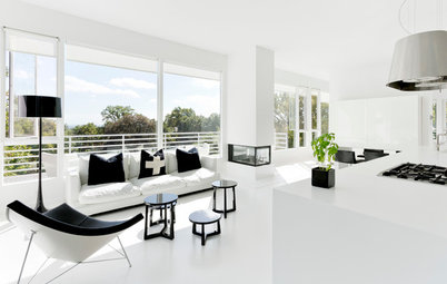 My Houzz: All Right With All-White in a Modern New Jersey Home