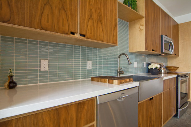 Midcentury Kitchen by Lucy Call