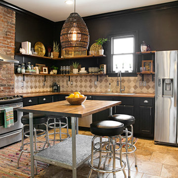 My Houzz: Black Paint Perks Up This 1930 Nashville Home