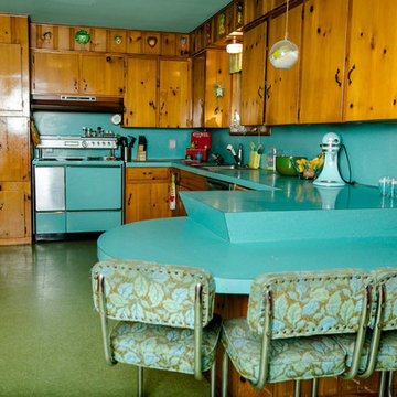 My Houzz: Bold Vintage Color in a 1962 Austin Ranch House