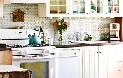 My Houzz: Color and Vintage Style Jazz Up Tradition in Chicago