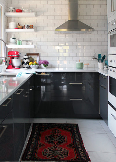Midcentury Kitchen by Laura Garner
