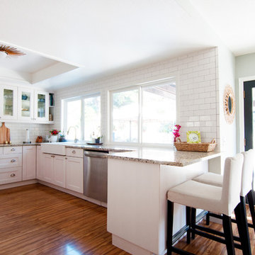 My Houzz: Eclectic Bohemian Style in a 1976 Fixer-Upper