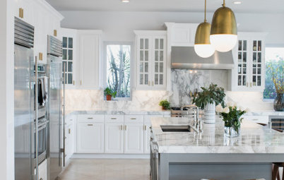 Fresh White Palette Brings Joy to Designer’s Kitchen and Bedroom