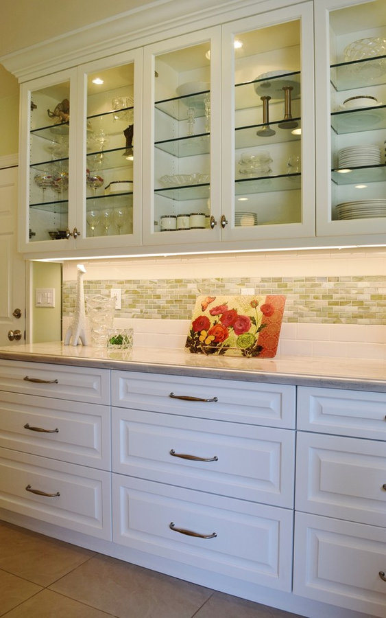 My Transitional Kitchen Design for a Client in Woodland Hills, Ca.