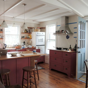 Nantucket Kitchen and Reclaimed Countertops