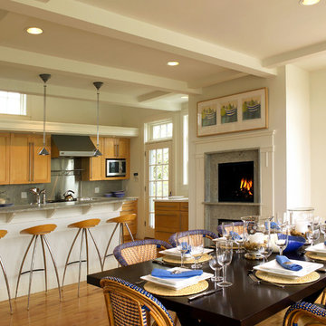 Nantucket Residence Kitchen & Dining Area