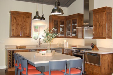 This is an example of a kitchen in San Francisco.