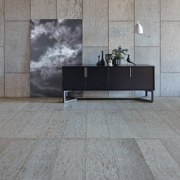 Natural Grey Concrete Wall Panel & Flooring