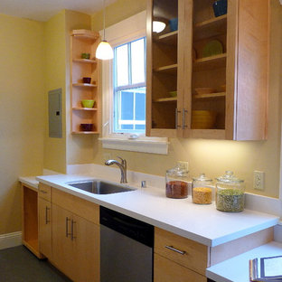 modern contemporary maple kitchen cabinets