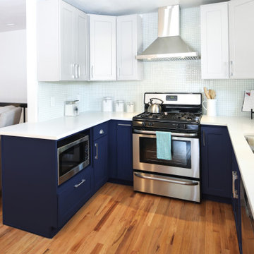 Navy Blue Kitchen Cabinets
