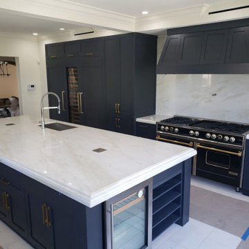 Navy Blue Kitchen