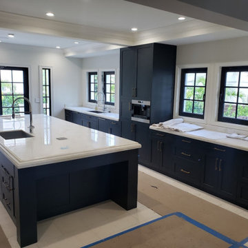 Navy Blue Kitchen