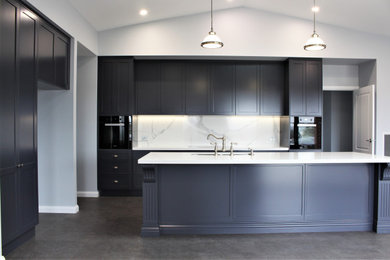 Navy Blue kitchens by Flair