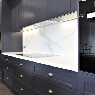 Navy Blue kitchens by Flair