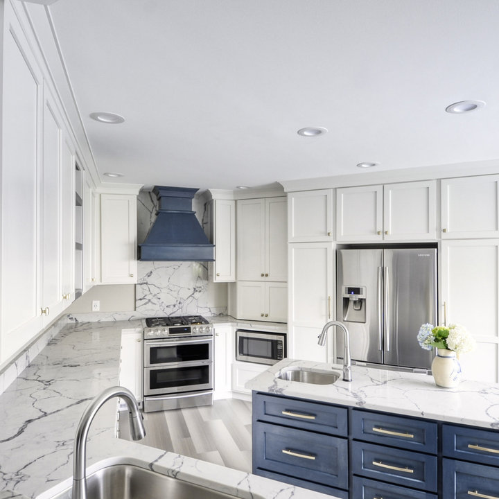 Navy Kitchen Ideas Photos & Ideas Houzz