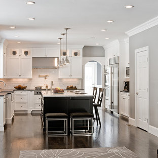 Grey Wood Floor Kitchen Ideas Photos Houzz