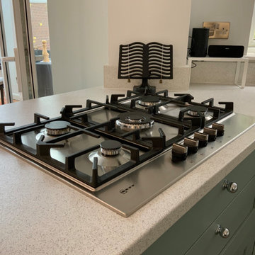 Neff stainless steel gas hob