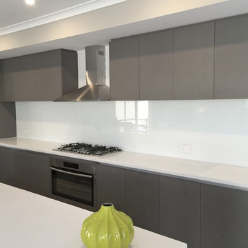Neutral Kitchen Glass Splashbacks