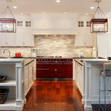 New Canaan, CT - Traditional - White Kitchen