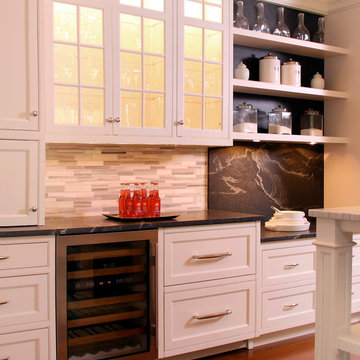 New Canaan, CT - Traditional - White Kitchen