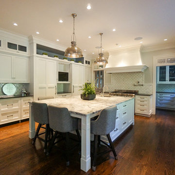 New Canaan Traditional Spacious Kitchen