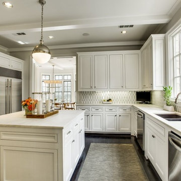 New Classic Kitchen with Custom Rialto Backsplash