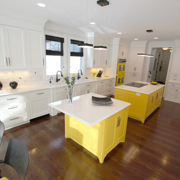 New Construction White Kosher Kitchen ~ Pepper Pike, OH