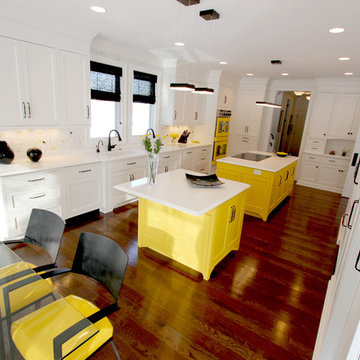 New Construction White Kosher Kitchen ~ Pepper Pike, OH