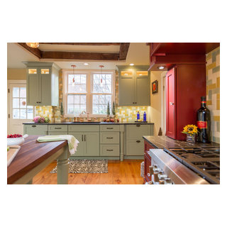 Our Green Farmhouse Kitchen - North of Boston, Massachusetts :  r/AmateurRoomPorn