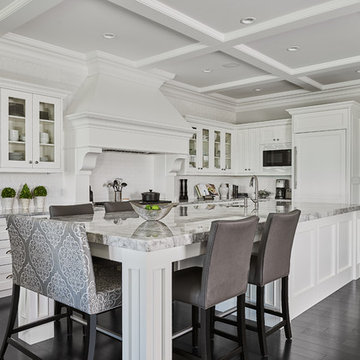 Beautiful Custom White Kitchen