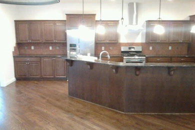 This is an example of a classic kitchen in Indianapolis.
