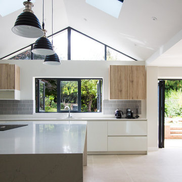 New Kitchen Design at the Single Storey Rear Extension