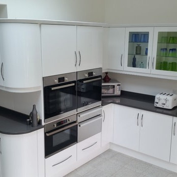 New Kitchen - Open Plan White Gloss