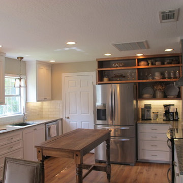 New Opened-Up Kitchen for Lake Cottage