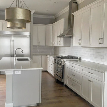 New Orleans Classic White Kitchen & Bath Remodel