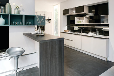 Inspiration for a contemporary kitchen in Other.