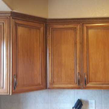 New Refaced Maple Kitchen