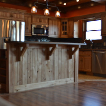 New Rustic Hickory kitchen