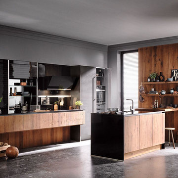 New Smoked Oak Embossed Veneer