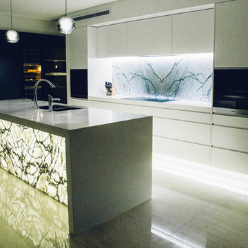 New York Marble With LED Lighting | Cremorne Home